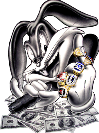 Gangster Bugs Bunny